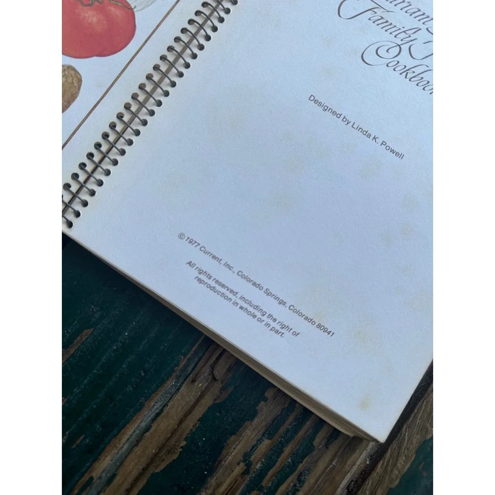 Miriam B Loo's Family Favorites Cookbook 1977 Current Inc Spiral Bound Vintage